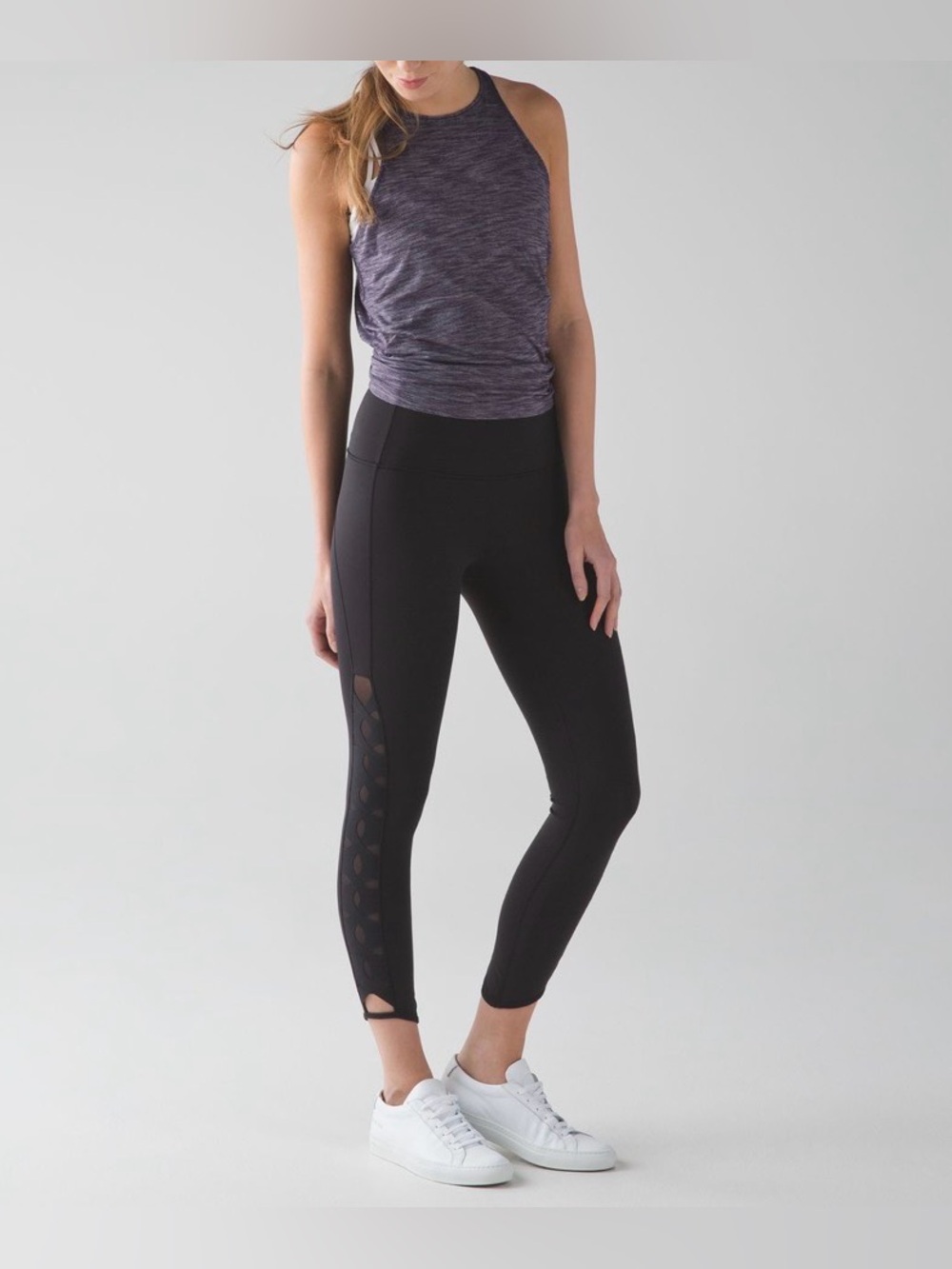 lululemon Serene Tight Black Leggings Size 12 Full-On Luxtreme
